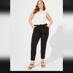 Torrid Pull-On High-Rise Crepe Pant